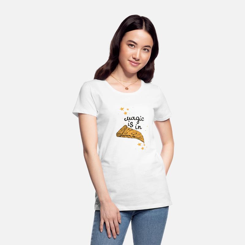 Magic Is In Pizza, Pizza Lovers Mustard Yellow