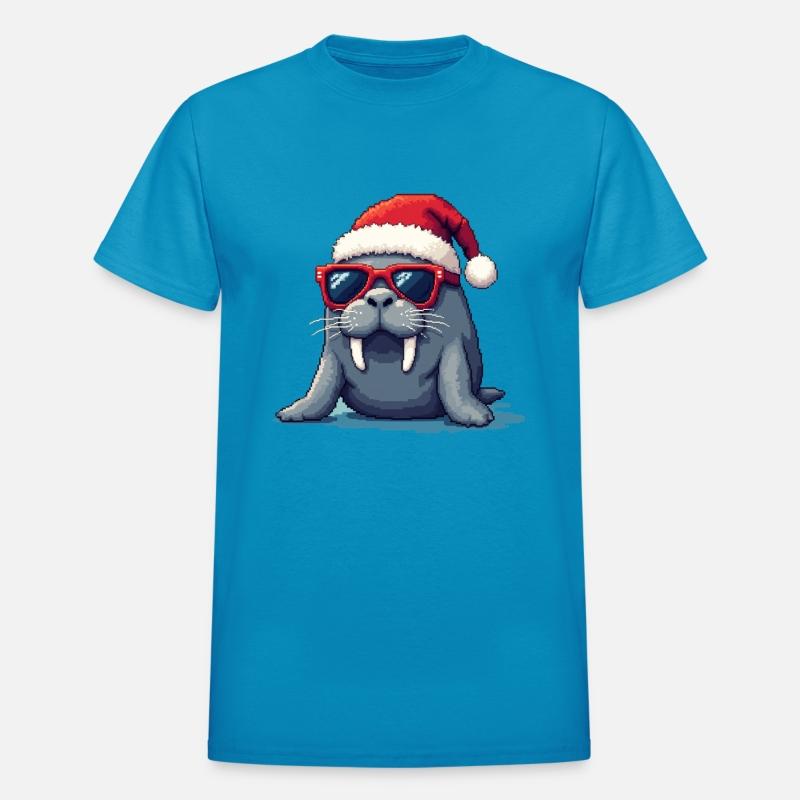 Manatee Christmas - Adorable Santa Manatee Outfit