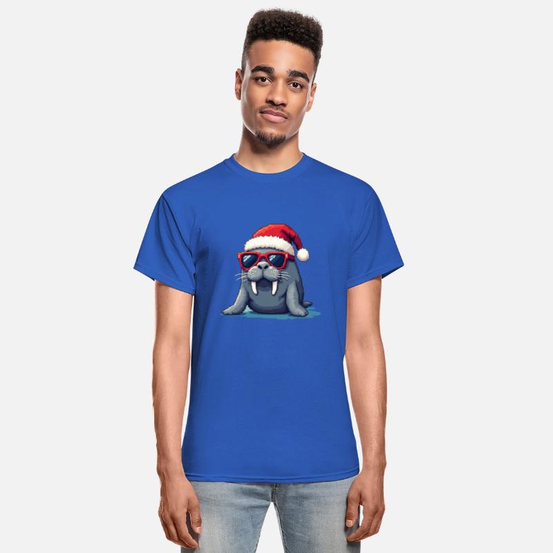 Manatee Christmas - Adorable Santa Manatee Outfit
