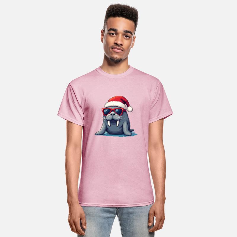 Manatee Christmas - Adorable Santa Manatee Outfit