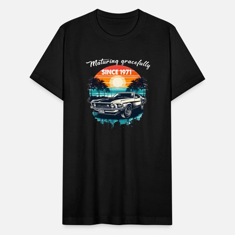 Maturing Gracefully Since 1971 Classic Car Tee