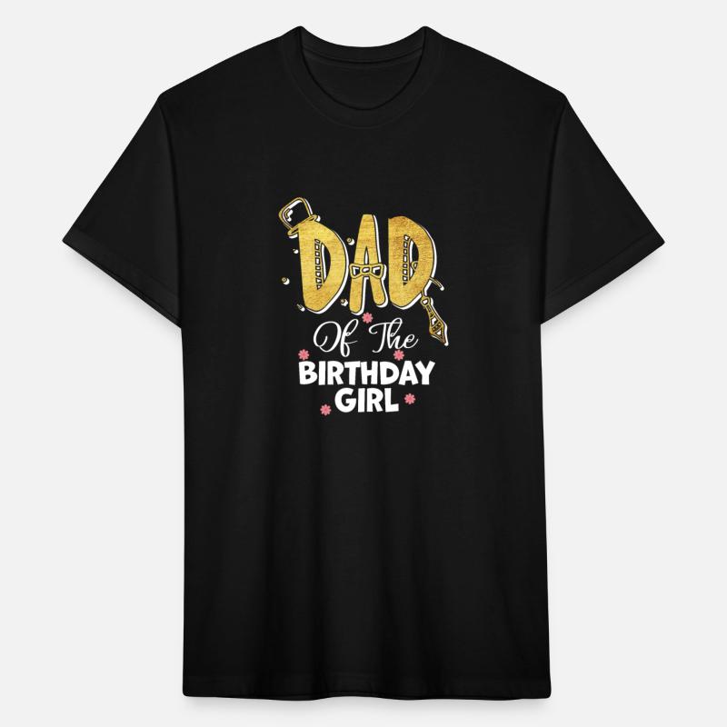 Mens Dad of the Birthday Girl Daughter Matching