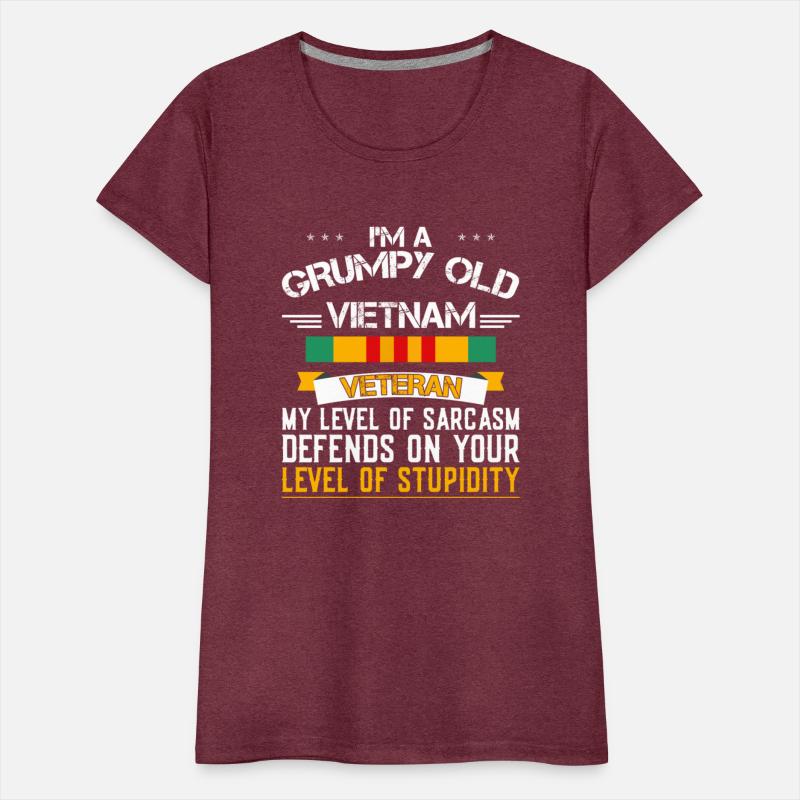 Mens I'm A Grumpy Old Army Veteran T Shirt Soldier