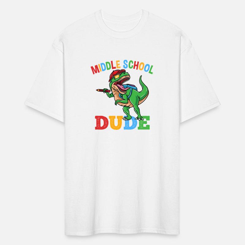 Middle School Dude T-Rex Dinosaur Boys