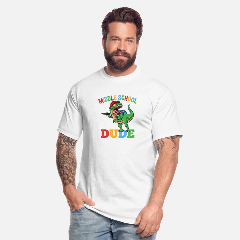 Middle School Dude T-Rex Dinosaur Boys