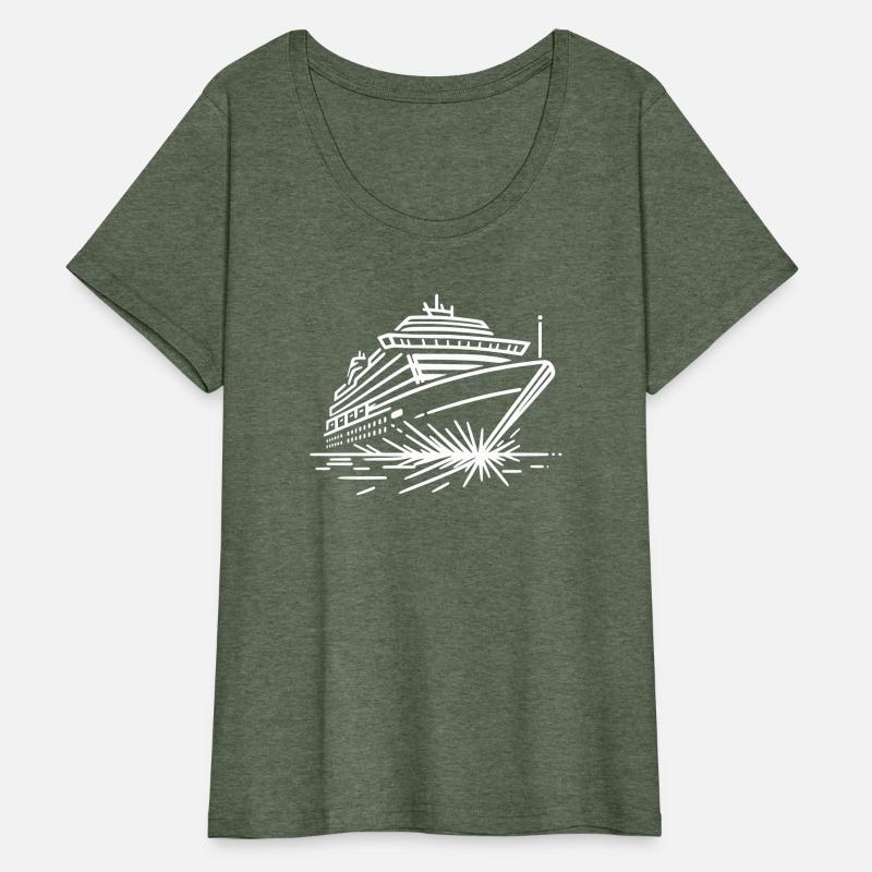 Minimalistic Vector Cruise Ship path6