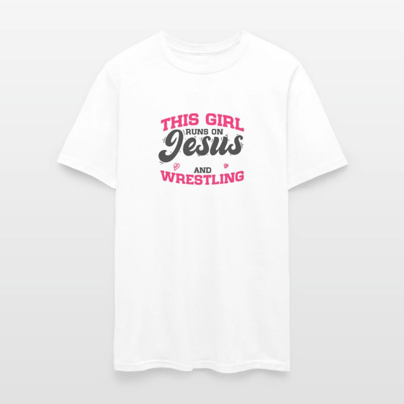 MMA Wrestler This Girl Runs On Jesus And Wrestling