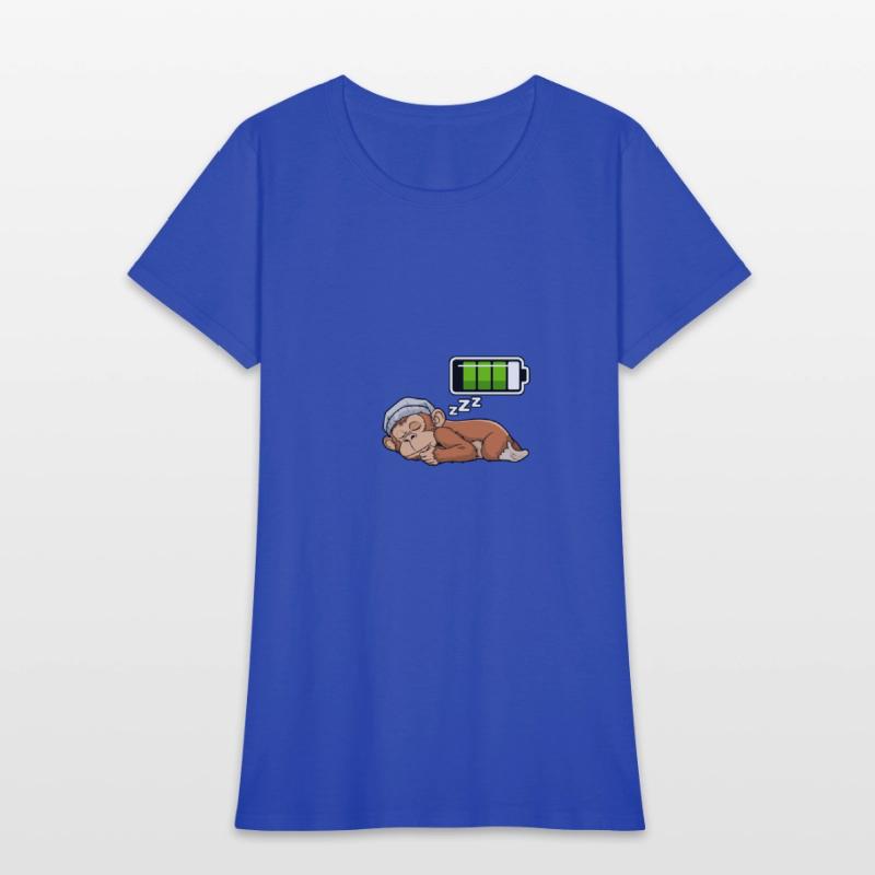 Monkey Sleeping Recharging Night Bedtime