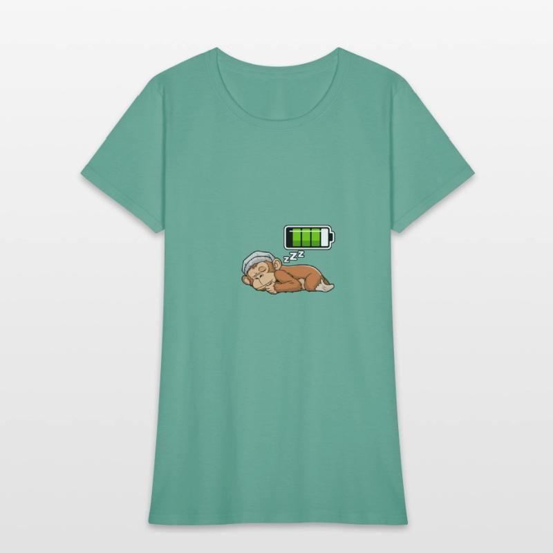 Monkey Sleeping Recharging Night Bedtime