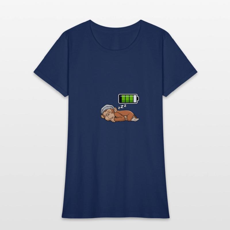 Monkey Sleeping Recharging Night Bedtime