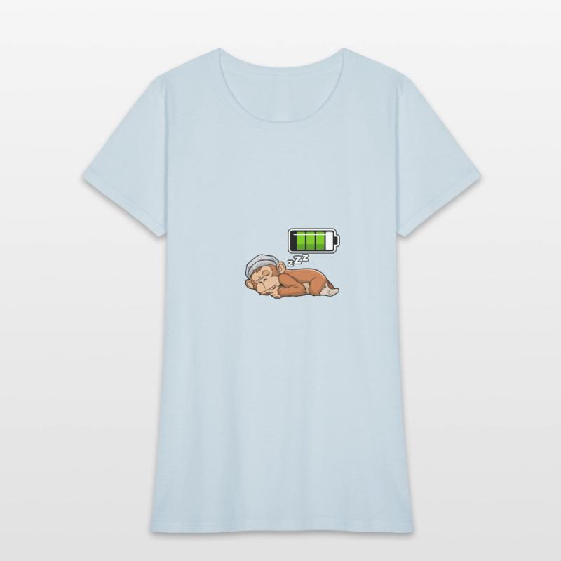 Monkey Sleeping Recharging Night Bedtime