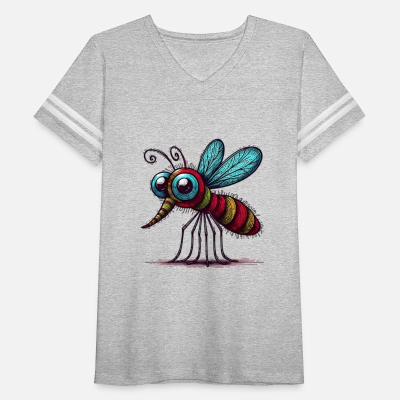 Mosquito with Big Eyes and Long Trunk