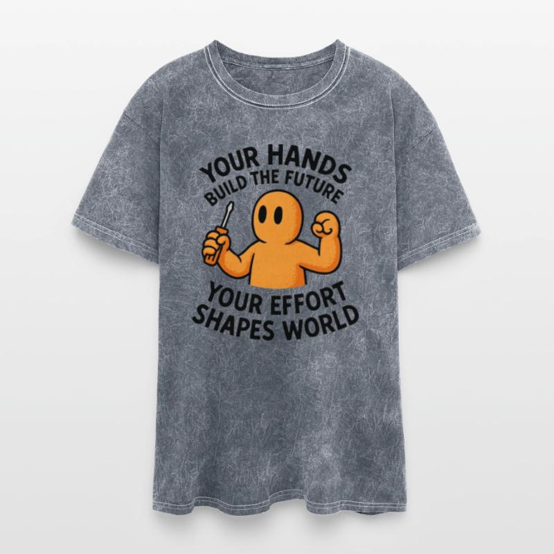 Motivational "Your Hands Build the Future Positive