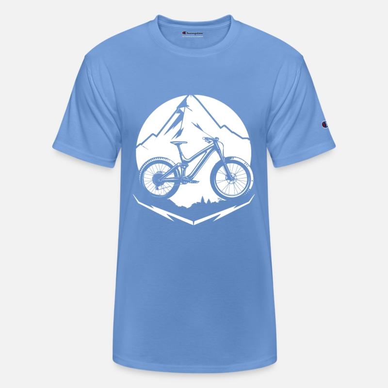 Mountain Bike Cyclist Sketch