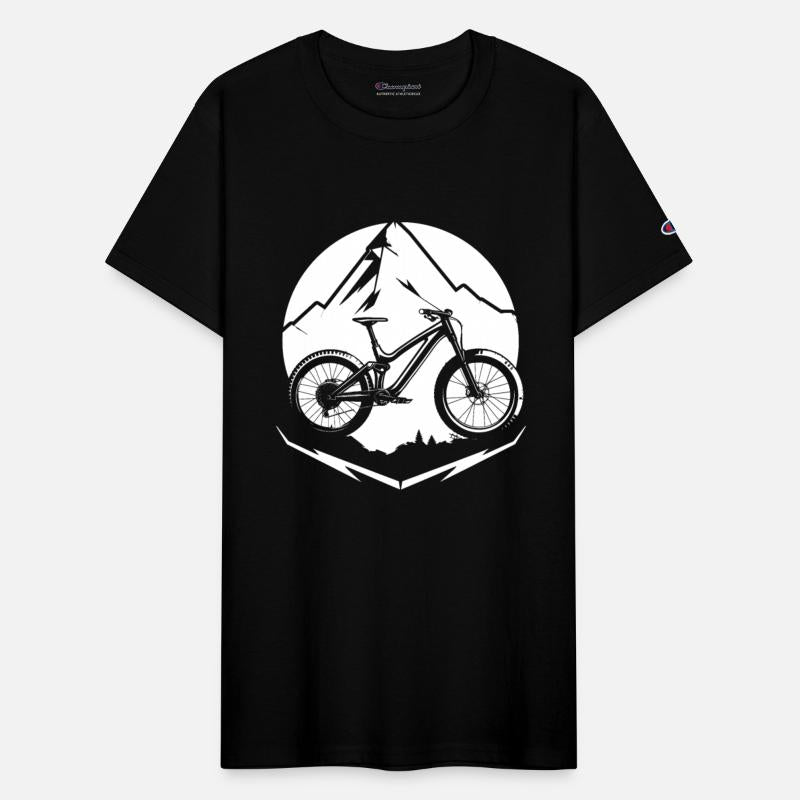 Mountain Bike Cyclist Sketch