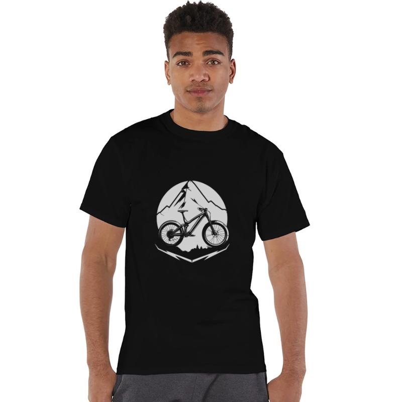 Mountain Bike Cyclist Sketch