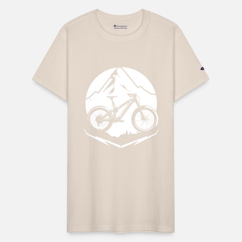 Mountain Bike Cyclist Sketch