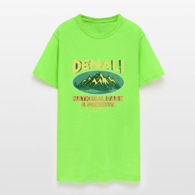 Mt Mount Denali National Park Alaska Bear