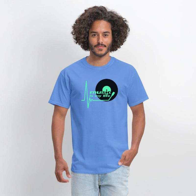 Music is my Party Life Vinyl Record Plate Pulse