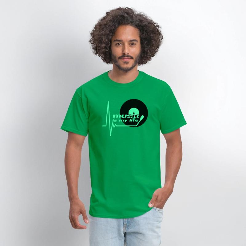 Music is my Party Life Vinyl Record Plate Pulse