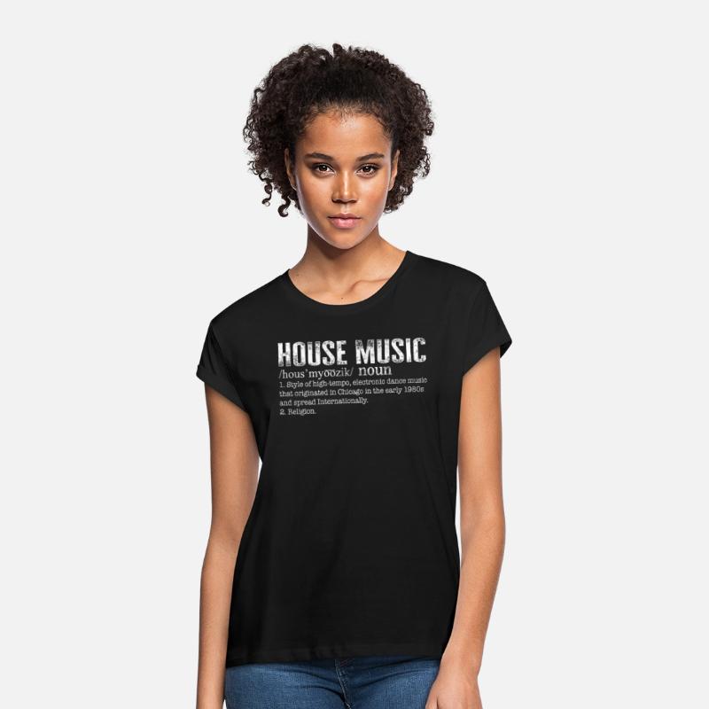 Music Shirt, House Music Noun Definition Tee,