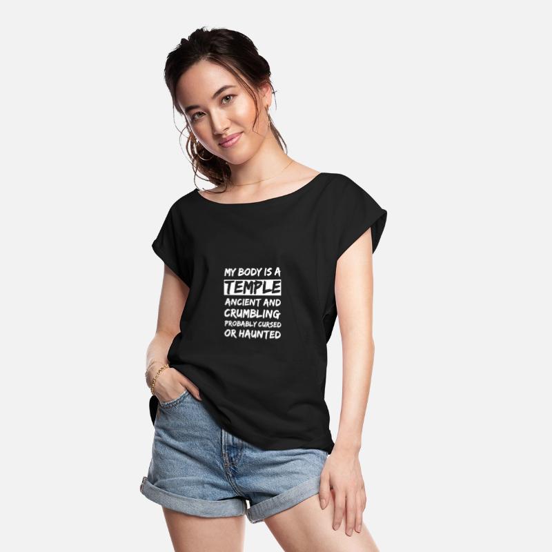 My body is a Temple. Ancient and crumbling and