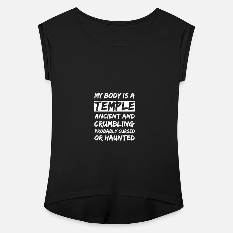 My body is a Temple. Ancient and crumbling and