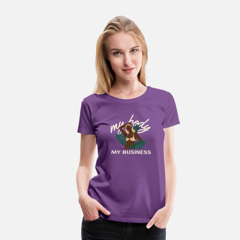 My Body My Business Female T-Shirt