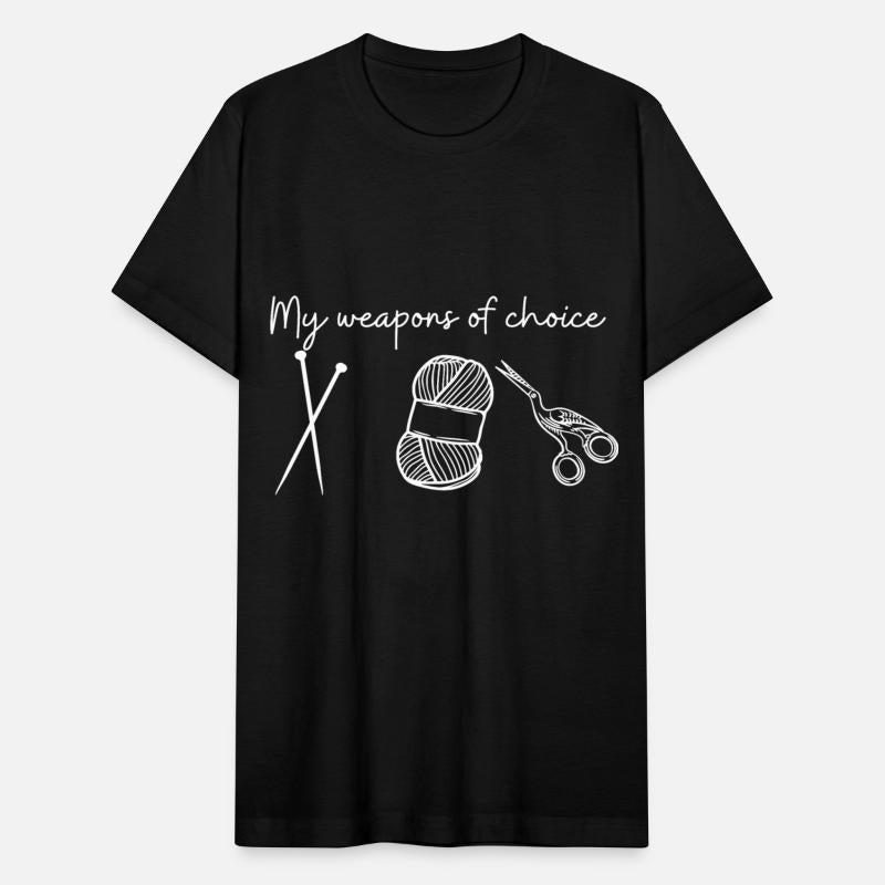 My Weapons of Choice (Knitting)