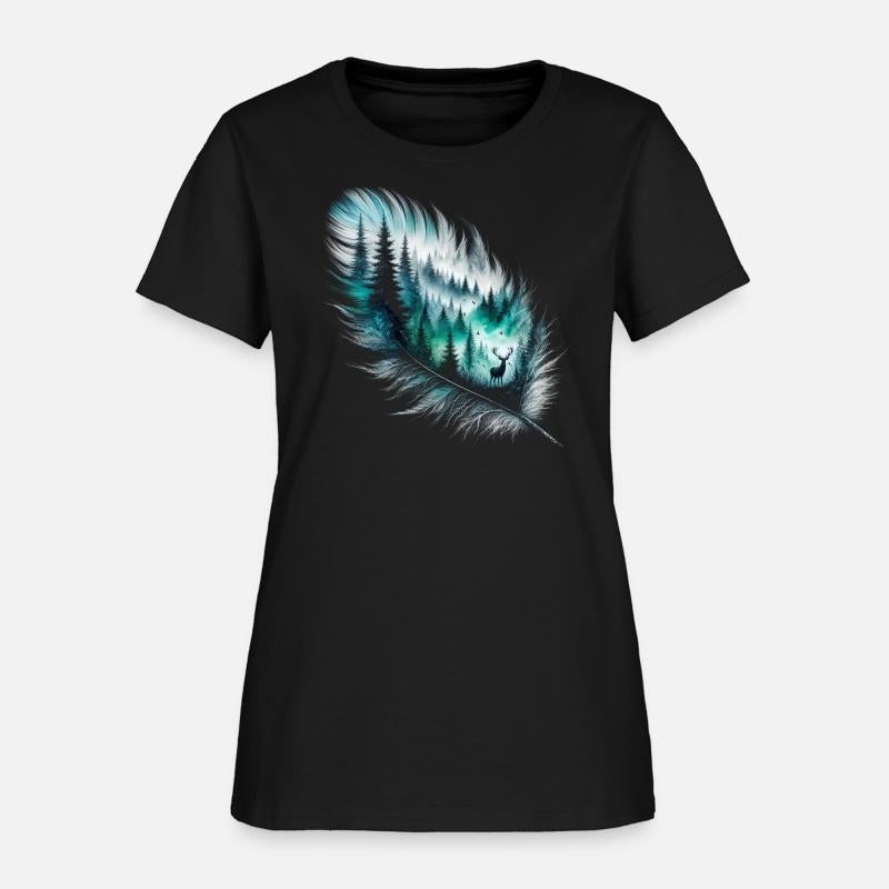 Mystic Forest Feather Art