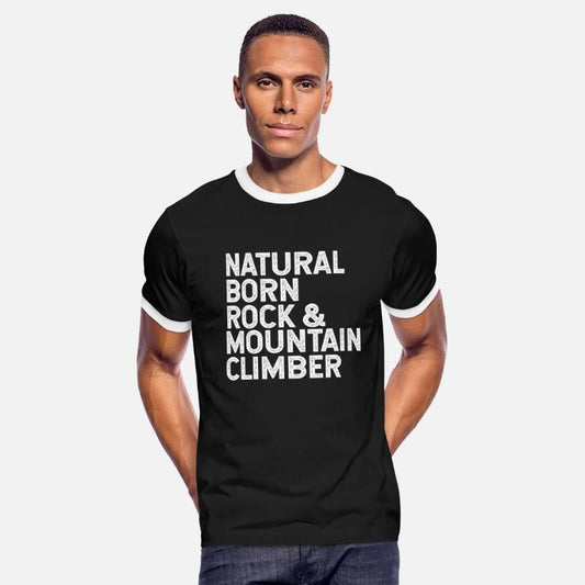 Natural born rock and mountain climber