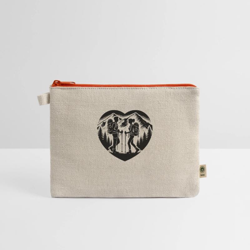 Nature Trekking Emblem Design