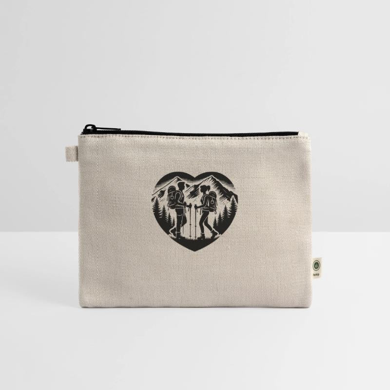 Nature Trekking Emblem Design