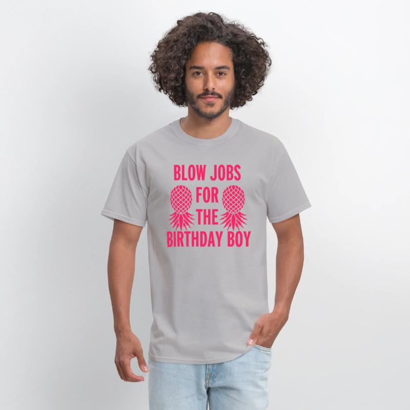 Neon Blow Jobs for the Birthday Boy Tee