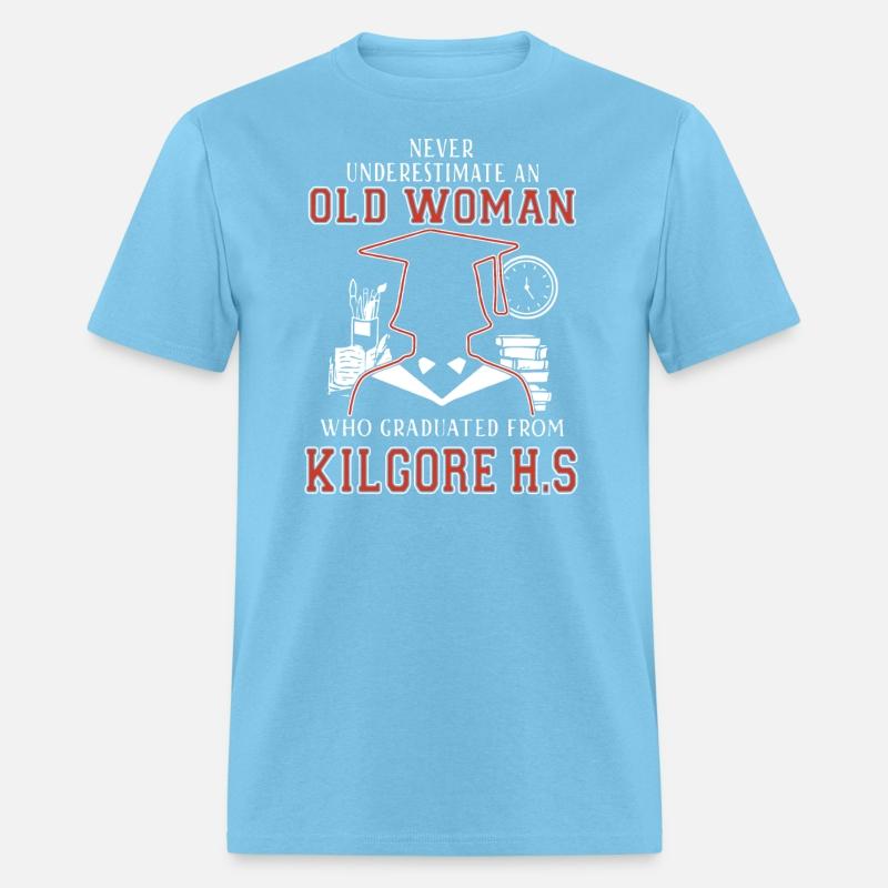 never underestimate an old woman who graduated fro