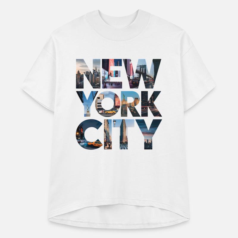 New York City | Urban Skyline Letters Design