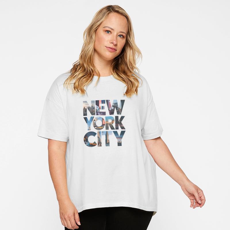 New York City | Urban Skyline Letters Design