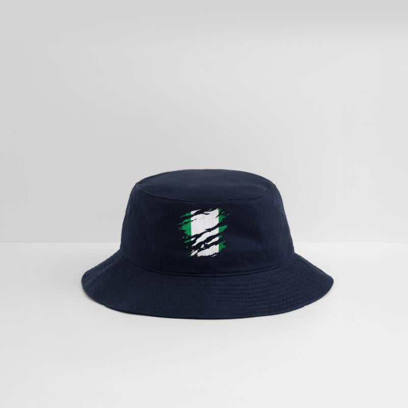 Nigeria - national flag, scratches, cracks