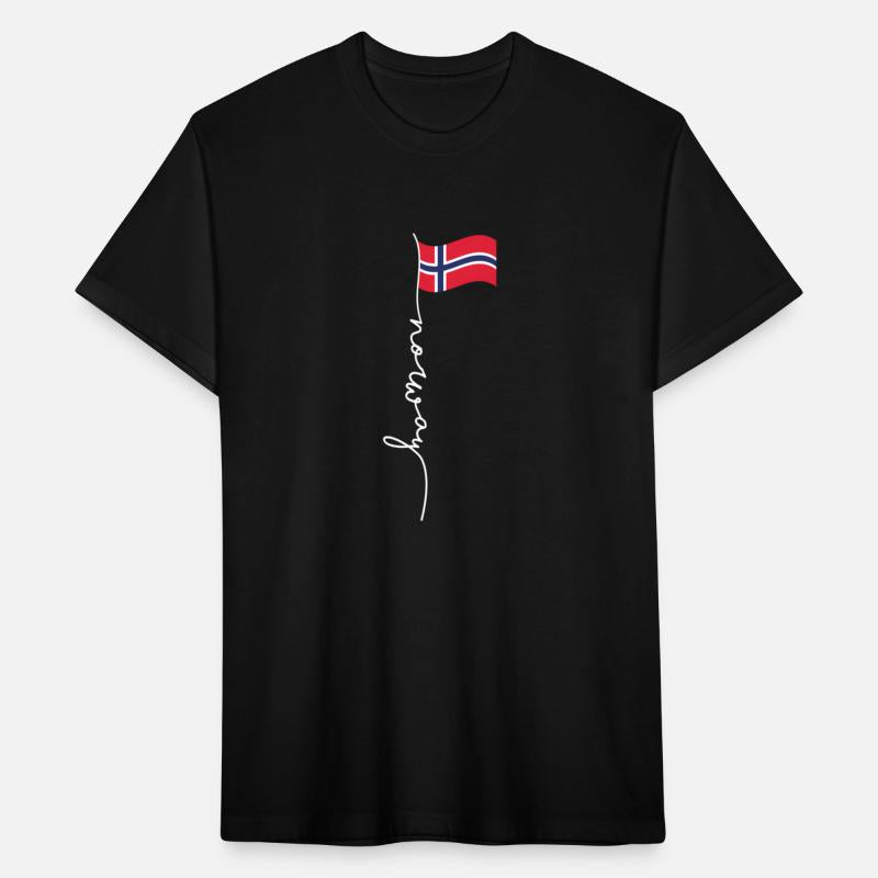 Norway Signature Flag Pole - Patriotic Norwegian