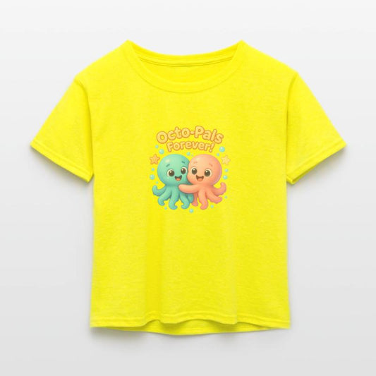 Octo-Pals Forever – Cute Octopus Kids Shirt Design