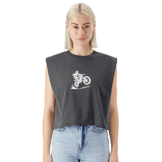 Off-road Machine In Jump Hobby Enduro Motorsport