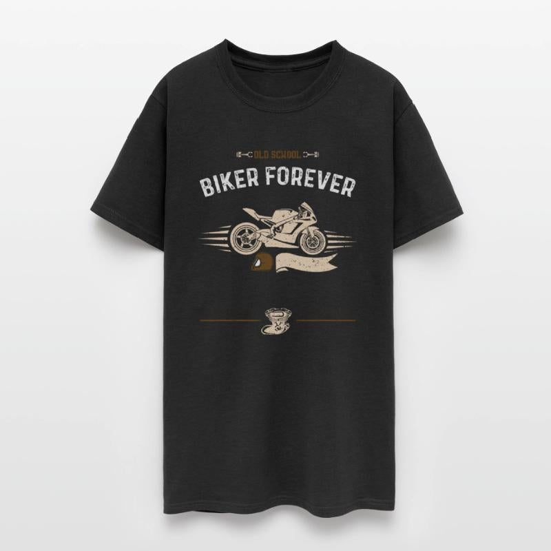 Old School Biker Forever