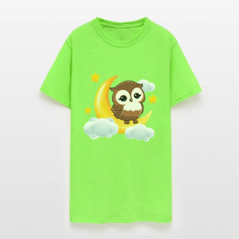 Owl Moon Bird Cute Owls Birds