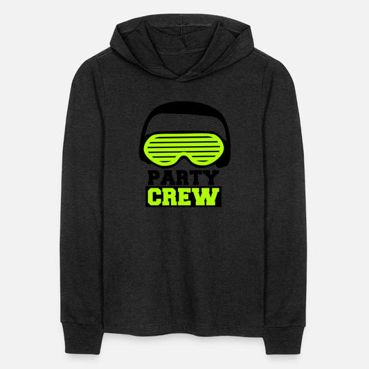 Party Crew Face Team Friends Member Face Text Logo