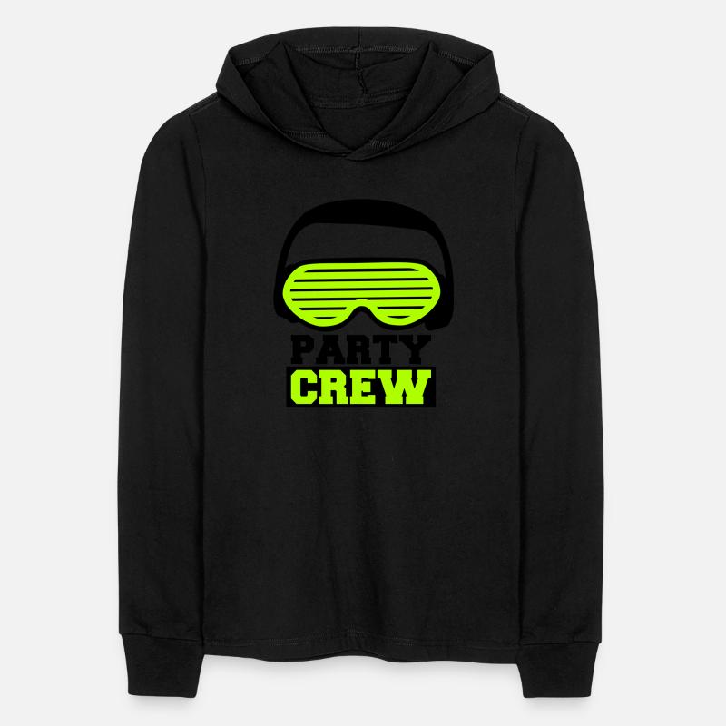 Party Crew Face Team Friends Member Face Text Logo