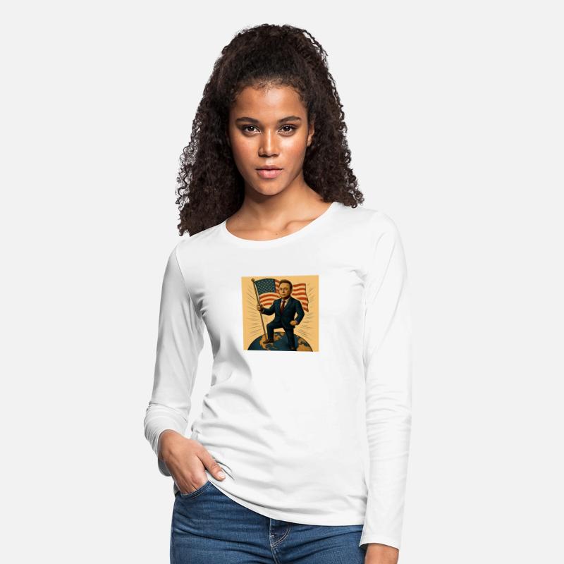 Patriotic Businessman Illustration