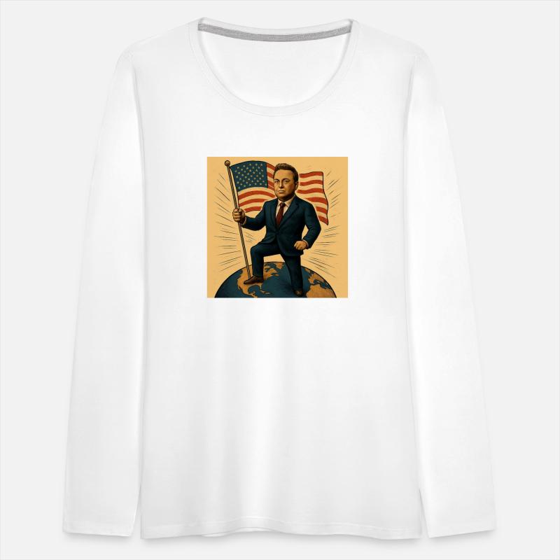 Patriotic Businessman Illustration