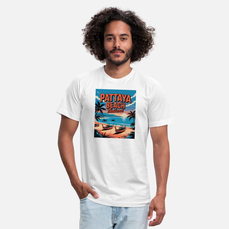 Pattaya Beach Thailand T-Shirt – Tropical Escape i