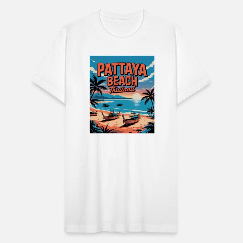Pattaya Beach Thailand T-Shirt – Tropical Escape i