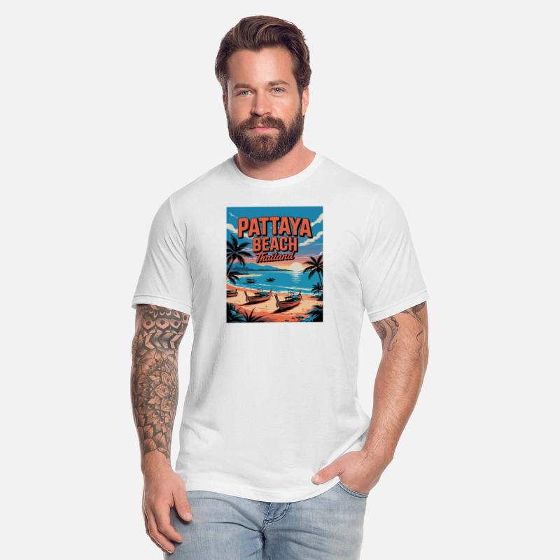 Pattaya Beach Thailand T-Shirt – Tropical Escape i